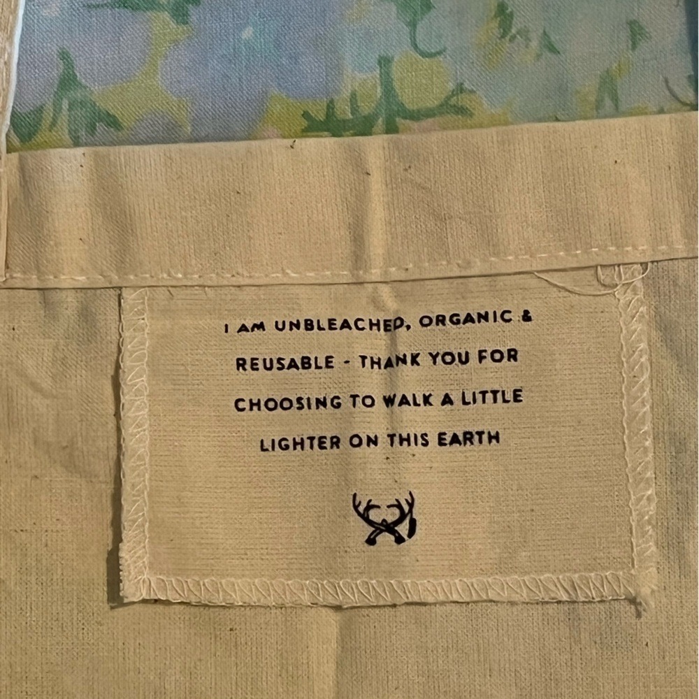 Spell & The Gypsy | Cotton Tote Bag One Size Cream‎ Ivory - Picture 4 of 6